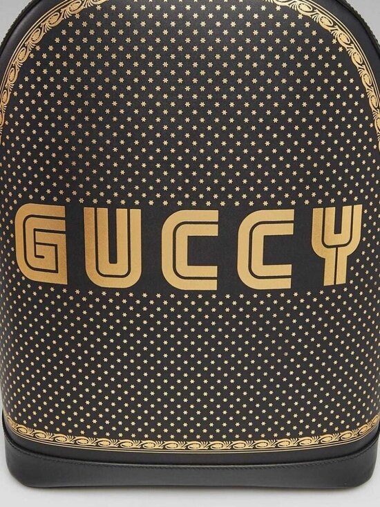 Gucci Black Leather \